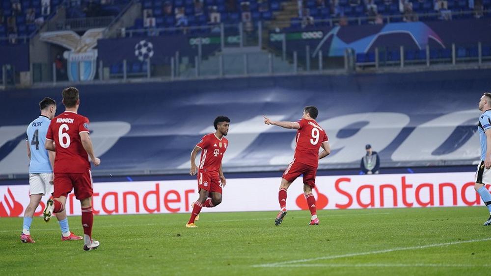 بايرن ميونخ يدك مرمى مضيفه لاتسيو بـ"رباعية" ويضع قدما في ربع نهائي دوري أبطال أوروبا