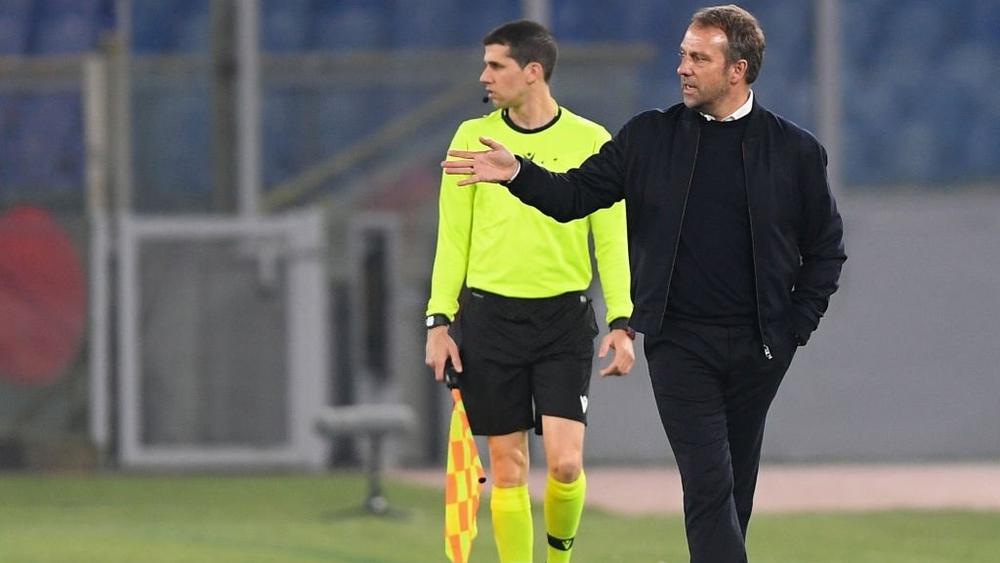 هانسي فليك: "راضون عن كل شيء حدث في مباراة لاتسيو"