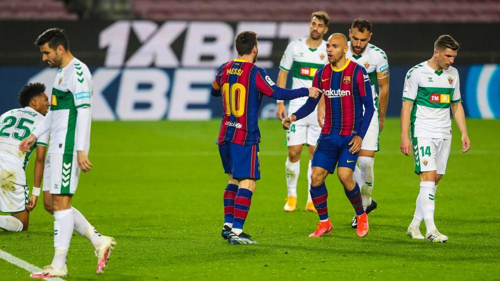 بعد تعثره في مباراتين.. برشلونة يعود لـ"سكة الانتصارات" بـ"ثلاثية" في شباك إلتشي