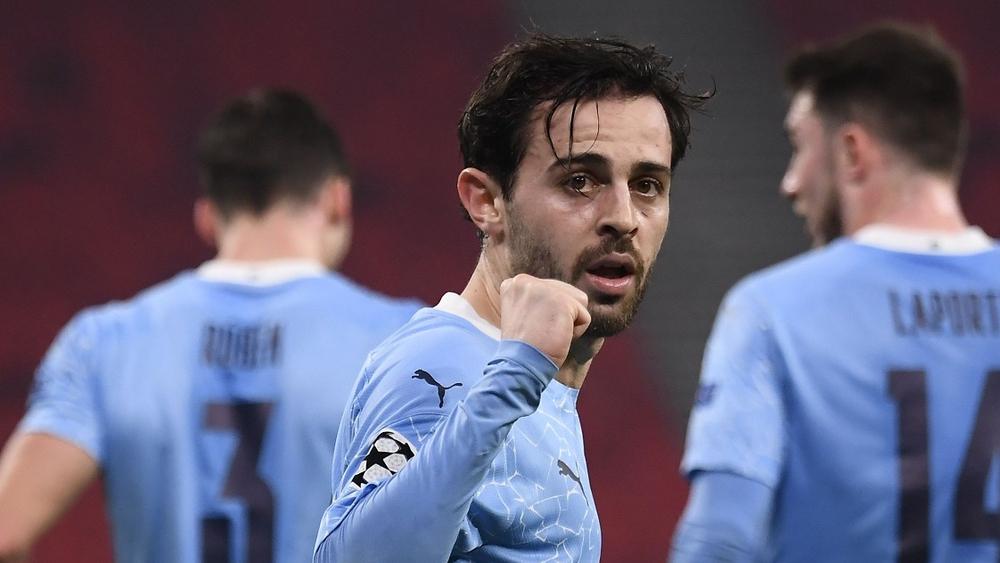 مانشستر سيتي يحقق انتصاره الـ 19 تواليا ويهزم مونشنغلادباخ في دوري الأبطال