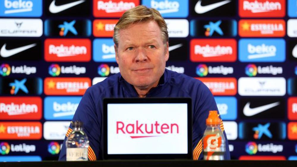 كومان قبل تعرضه لـ"نزيف الأنف" في المؤتمر الصحفي: "سنحاول الفوز على إشبيلية للضغط على المتصدر.. لا أدري ما سيحدث إذا خرجنا بـ 0 لقب هذا الموسم"