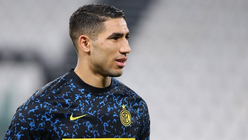 حكيمي حاضر ضمن التشكيلة الرسمية للإنتر في مواجهة بارما