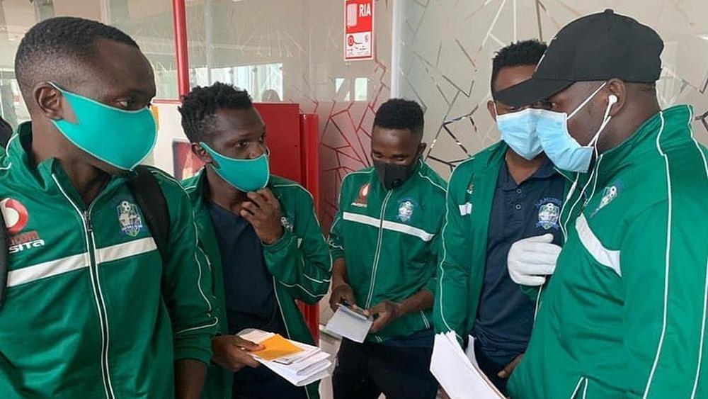 بعثة نامونغو التنزاني تحط الرحال بالبيضاء تأهبا لمواجهة الرجاء الرياضي في كأس الكونفدرالية الأفريقية