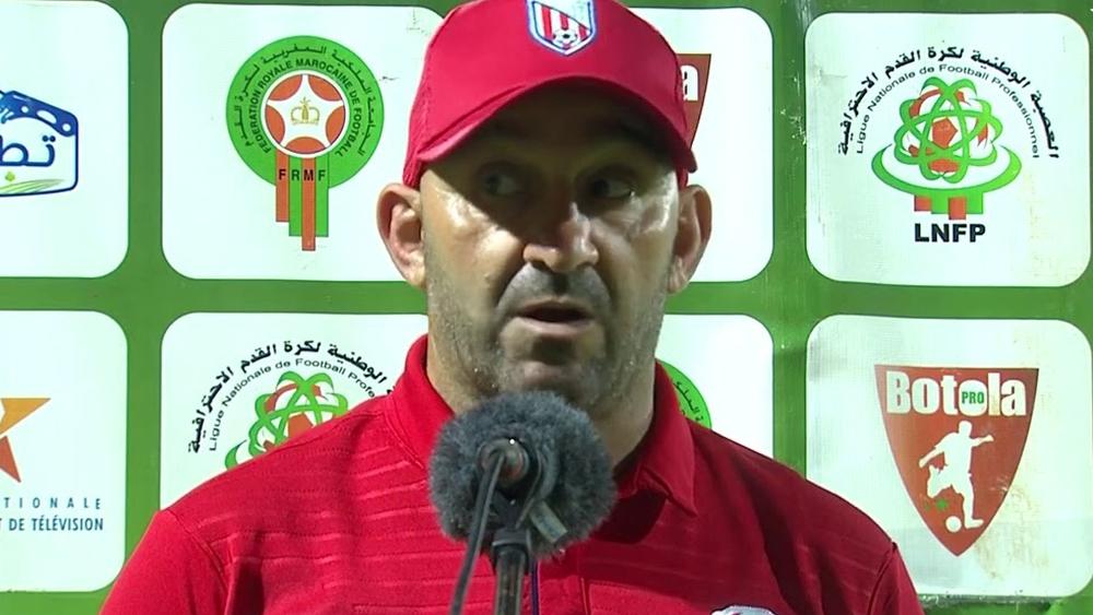 الدريدب مدرب المغرب التطواني: "لن أقول أنني سعيد بالتعادل مع الوداد لكننا أظهرنا قوة شخصية الماط"