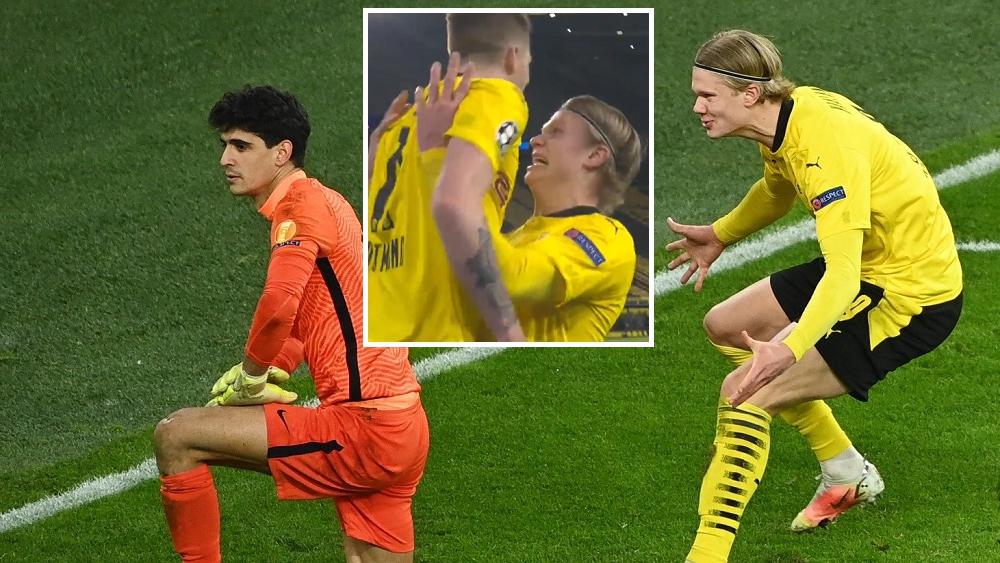 في فيديو نشره الـ"يويفا" حديثا.. هالاند يحتفل بأهدافه في مرمى بونو وتأهل دورتموند على حساب إشبيلية بقول عبارة: "الحمد لله"