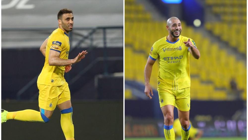 حمد الله وأمرابط يزوران مرمى العين ويقودان النصر لنصف نهائي كأس خادم الحرميْن