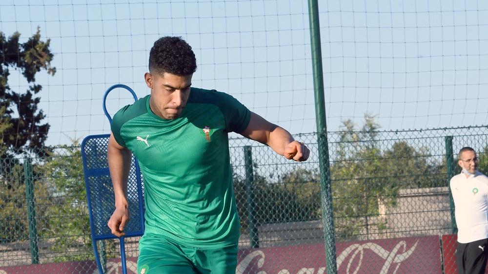 آدم ماسينا: "أتشوق للعب مباراتي الأولى رفقة المجموعة وطموحاتي كبيرة مع الأسود.. ديما مغرب"