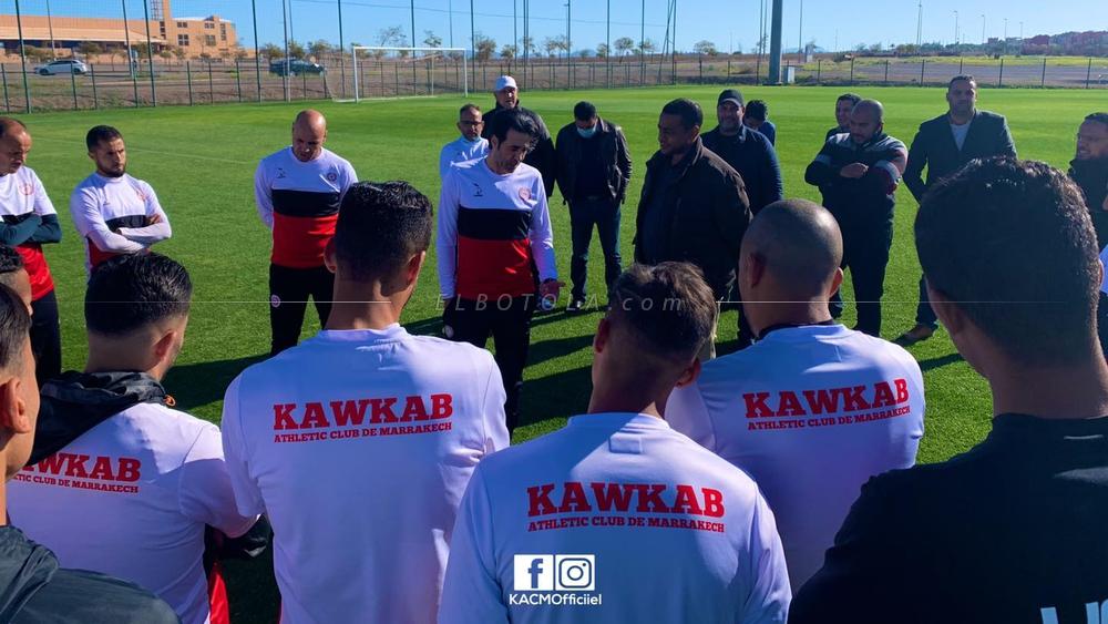 الدميعي يبرمج مباراتين وديتين أمام "الكاك" وحسنية أكادير