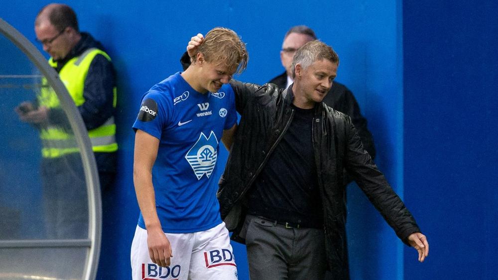 سولشاير: "إرلينغ هالاند كان يشتكي من ركبيته حين كان صغيرًا"