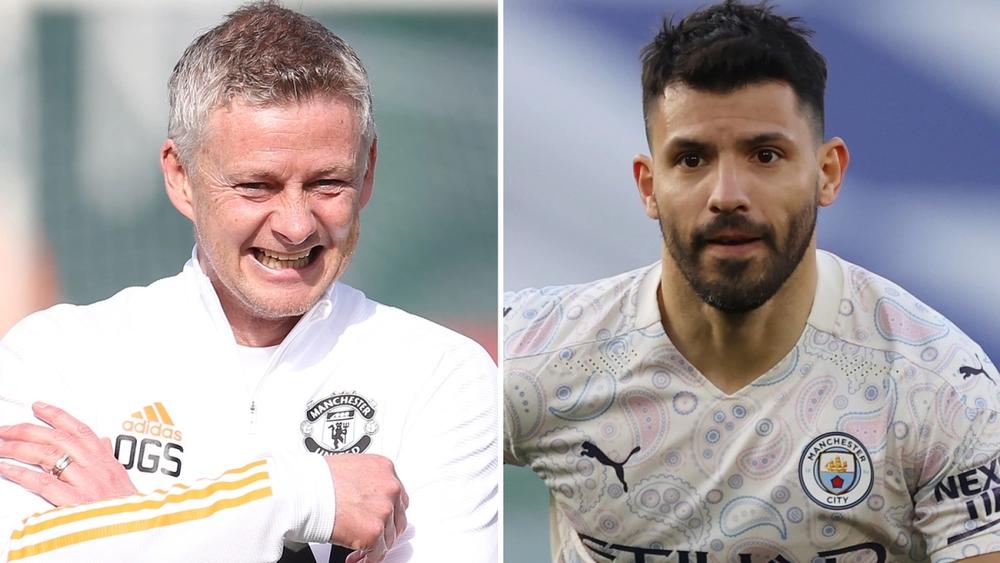 سولسكاير لا يتوقع انتقال أجويرو إلى مانشستر يونايتد