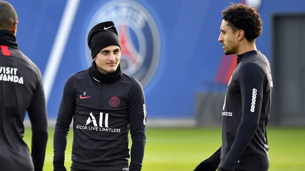 بوكيتينو "يثير الشكوك" حول مشاركة فيراتي وماركينيوس أمام بايرن ميونيخ