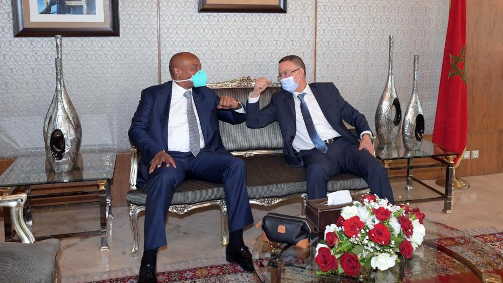 الجنوب أفريقي باتريس موتسيبي رئيس الـ"كاف" في زيارة عمل بالمغرب