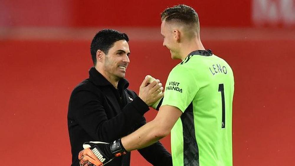 أرتيتا لحارسه بعد تسجيله هدفا في شباكه: "كلنا نرتكب أخطاء وهذا جزء من كرة القدم"