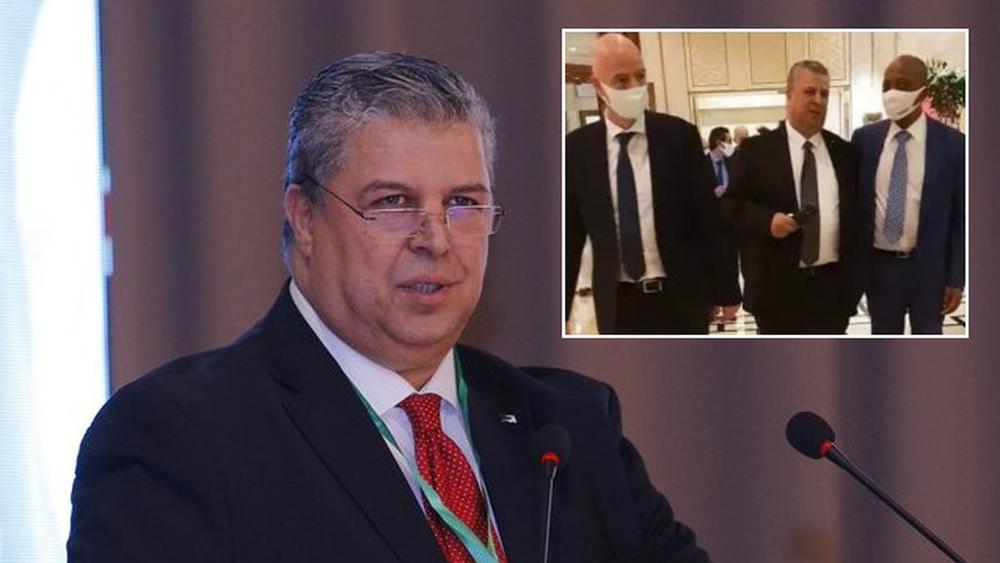 عمارة (رئيس الاتحاد الجزائري): "طلبت من موتسيبي بصفة مباشرة إشراك الجزائر في كل الهيئات ومشاريع كرة القدم الأفريقية"