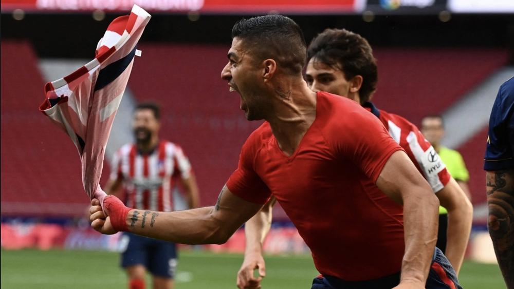 لويس سواريز يُسجل هدفًا “قاتلاً” ويُنقذ أتلتيكو مدريد من التعادل ضد أوساسونا