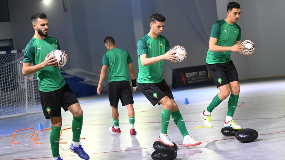 المنتخب الوطني لكرة القدم داخل القاعة يواصل استعداداته للبطولة العربية