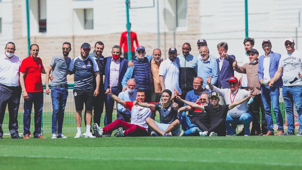 الفتح الرياضي يخوض آخر حصة تدريبية قبل مواجهة اتحاد طنجة بحضور الجمهور