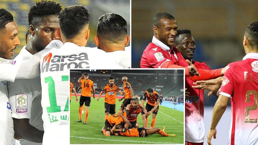 البرنامج الكامل لجميع المباريات "المؤجلة" للوداد والرجاء ونهضة بركان