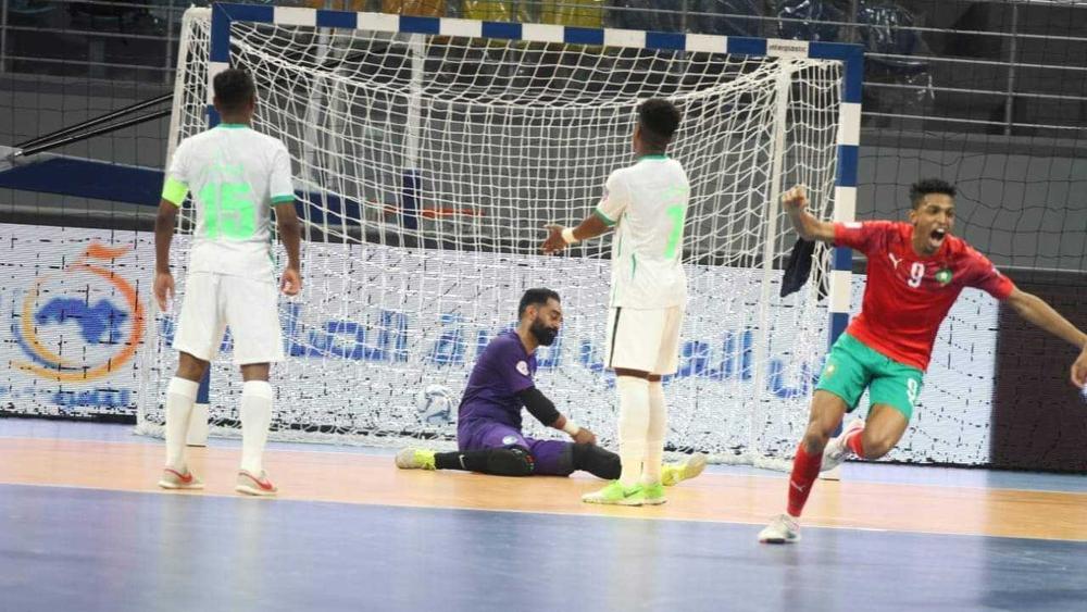 المغرب يكتسح السعودية بثمانية أهداف (8-0) ويصطدم بالبحرين في نصف نهائي كأس العرب "داخل القاعة"