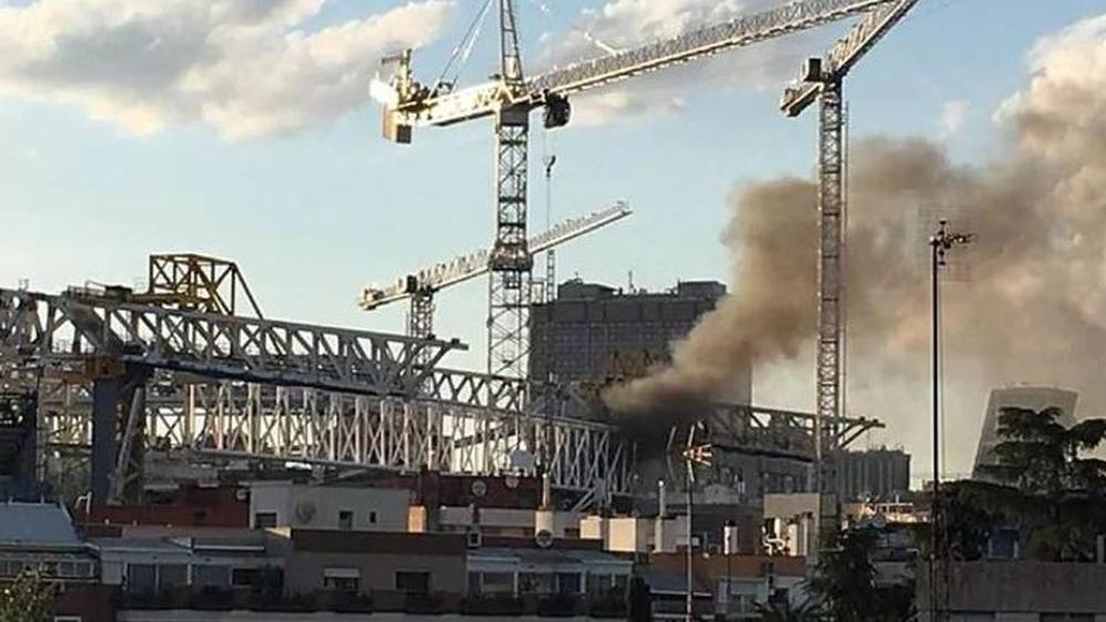 بالفيديو/ اندلاع حريق في ملعب ريال مدريد "سانتياغو بيرنابيو"