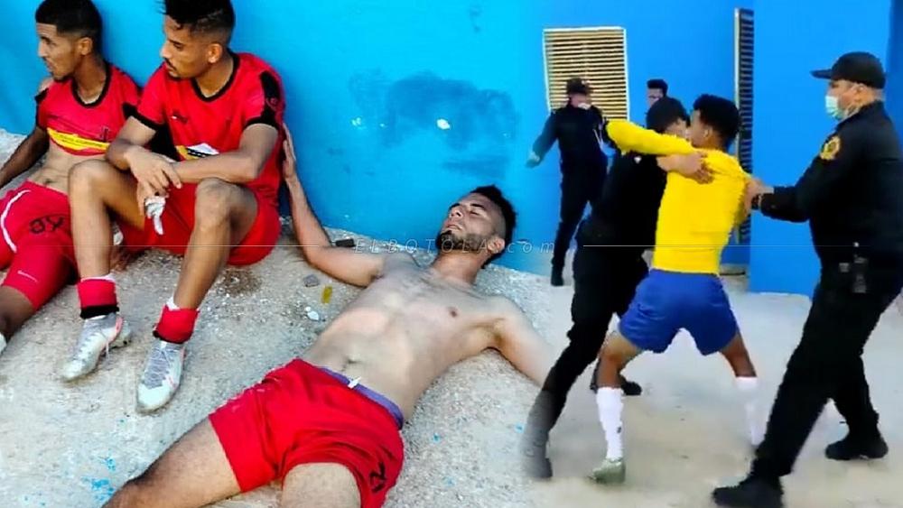 من بينها توقيف اللاعب رشيد بعزيزي مدى الحياة.. اللجنة التأديبية تصدر عقوبات "قاسية" في حق المتورطين في أحداث مباراة ا. سيدي قاسم ومولودية الداخلة