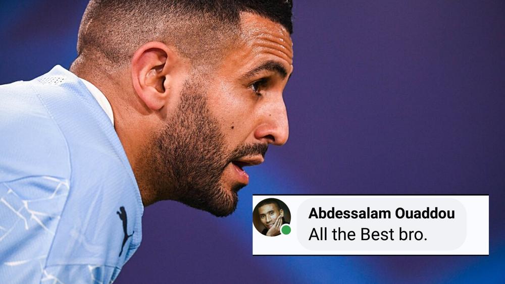 بعد خسارة لقب "التشامبيانز ليغ".. محرز: "سنعود أقوى إن شاء الله" ووادو يعلق: "أتمنى لك كل الخير أخي"