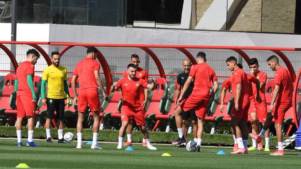 المنتخب الوطني يخوض ثاني حصصه التدريبية استعداداً لوديتيْ غانا وبوركينا فاسو