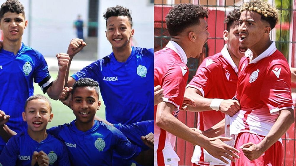 ديربي الفئات العمرية.. فوز صغار الرجاء (5ـ0) وشبان الوداد يحسمون ديربي فئة أقل 19 بهدفين لواحد