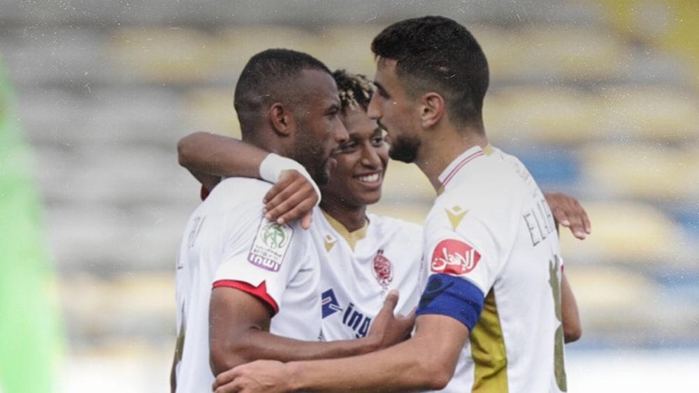 وسط مشاركة سكومة كبديل و"هاتريك" الكعبي.. الوداد تنتصر على د.الجديدي برباعية وتنفرد بصدارة الدوري