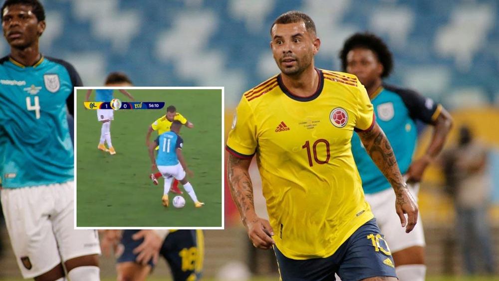 بالفيديو/ نجم كولومبيا "كاردونا" يخطف الأنظار بـ"قنطرة صغيرة" في ليلة الفوز على الإكوادور
