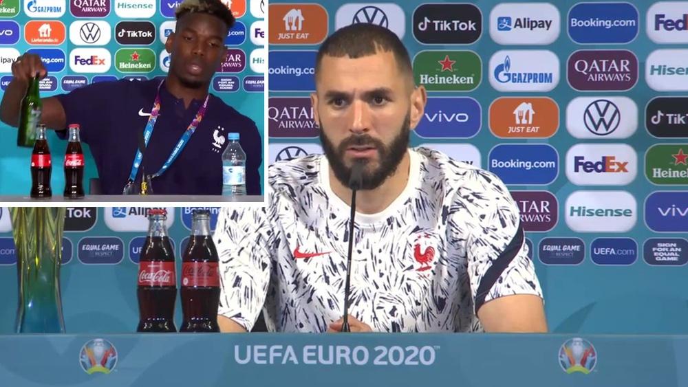 بسبب اللاعبين المسلمين.. شركة "الخمر" الراعية لـ"يورو 2020" تقرر إزالة قنيناتها في المؤتمرات الصحفية