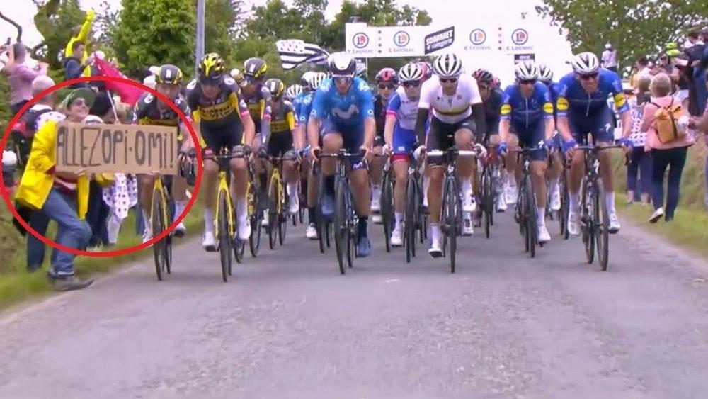 "شاب متهور" يتسبب في "سقوط جماعي" للدراجين خلال اليوم الأول من النسخة الـ108 لـ"طواف فرنسا"