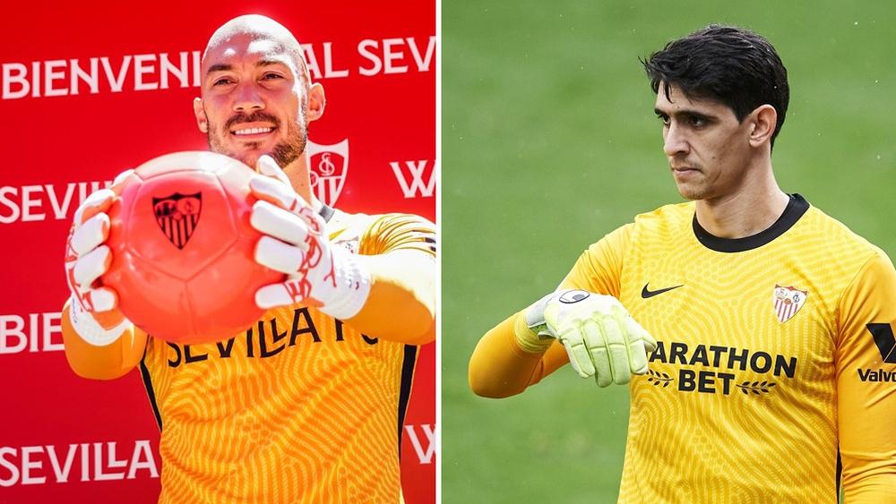 دميتروفيتش حارس إشبيلية الجديد: "تحدثت مع بونو ورحب بي في الفريق.. إنه شخص متواضع والمنافسة معه ستعود بالنفع على النادي"