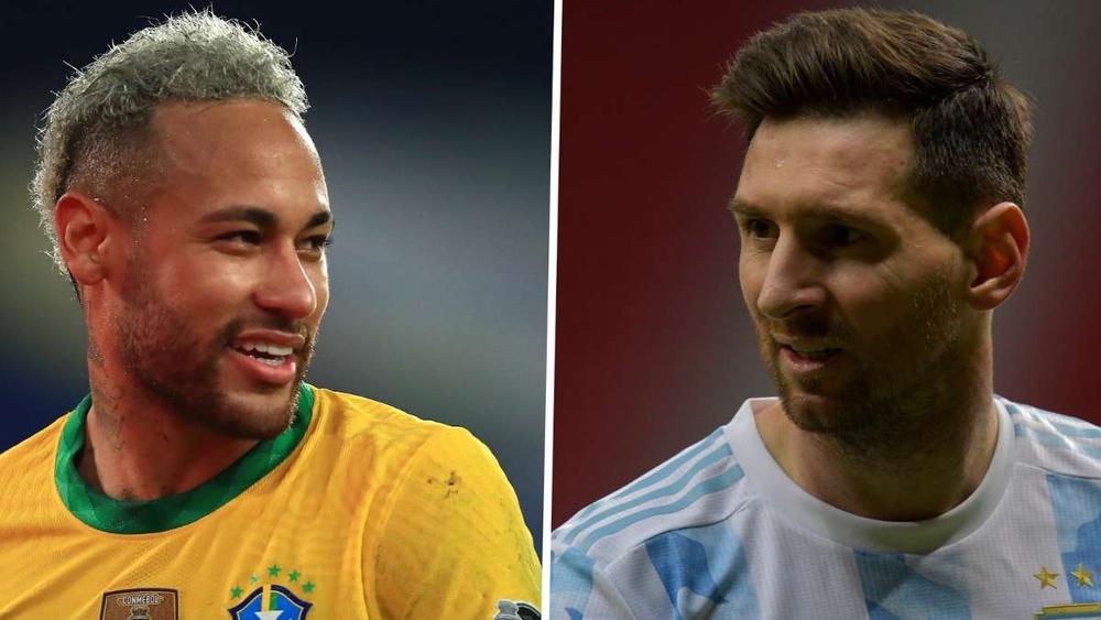 نيمار: "أريد التغلب على ميسي والفوز بكوبا أمريكا"