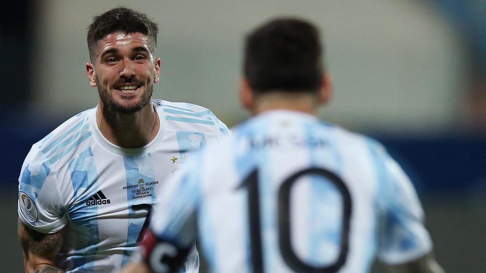 دي بول أحد نجوم نهائي "كوبا أمريكا": "لا أعلم متى سأبكي احتفالاً بتحقيق اللقب مع الأرجنتين"