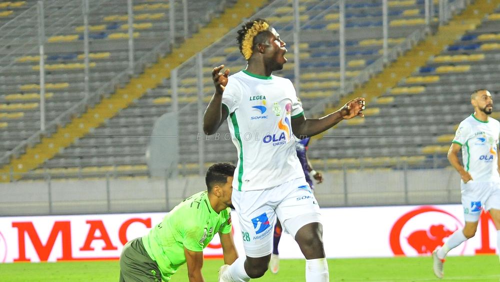 بهدفه في شباك أ.آسفي خلال الشوط الأول.. مالانغو يلتحق بالكعبي في صدارة هدافي الدوري