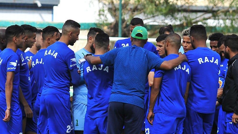 مسحة طبية للرجاء قبل حصة اليوم الصباحية والأربعاء يوم راحة للاعبين بمناسبة عيد الأضحى