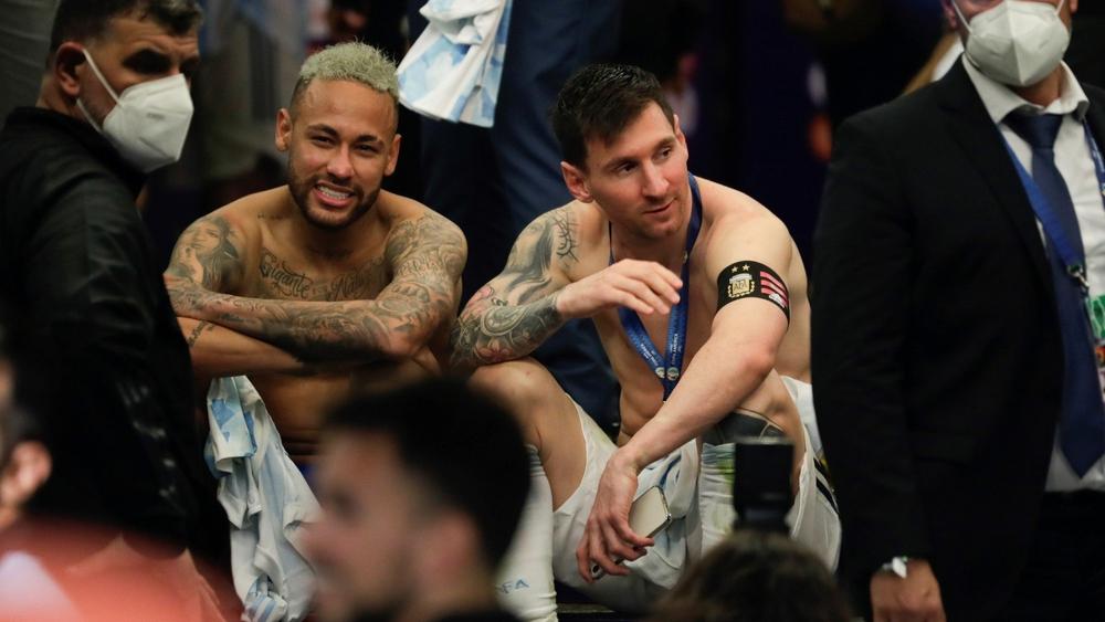 كشف تفاصيل الحوار بين نيمار وميسي عقب نهائي كوبا أمريكا