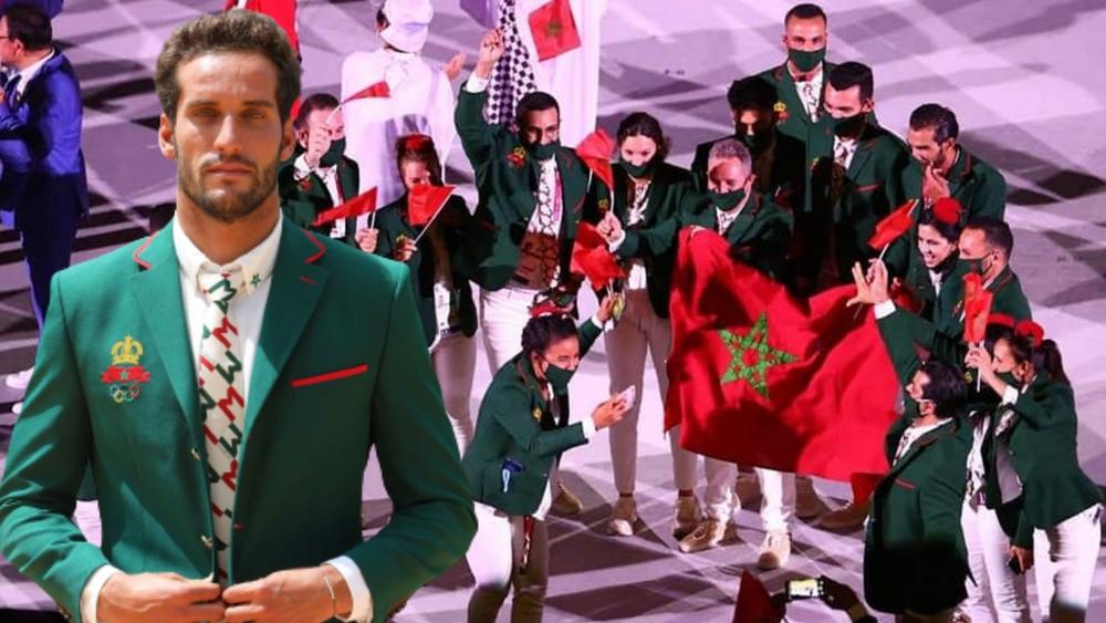 الزي الرسمي للبعثة المغربية في "أولمبياد طوكيو" يخطف الأنظار في حفل الافتتاح