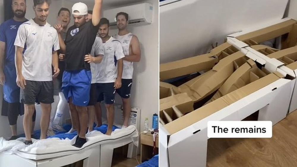 هجوم ياباني على رياضيين من الكيان الصهيوني بسبب تصرفاتهم مع الأسرّة: "تم دفع ثمن هذا السرير من ضرائبنا.. أعيدوهم إلى بلادهم في أقرب وقت ممكن"