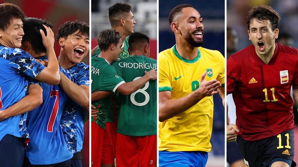 أولمبياد "طوكيو 2020"/ برنامج نصف نهائي كرة القدم "رجال".. المكسيك تواجه البرازيل واليابان تصطدم بإسبانيا