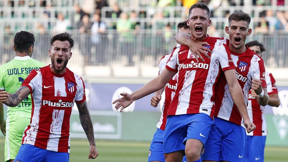 أتلتيكو مدريد يفوز وديًا على فولفسبورغ بهدفين لواحد