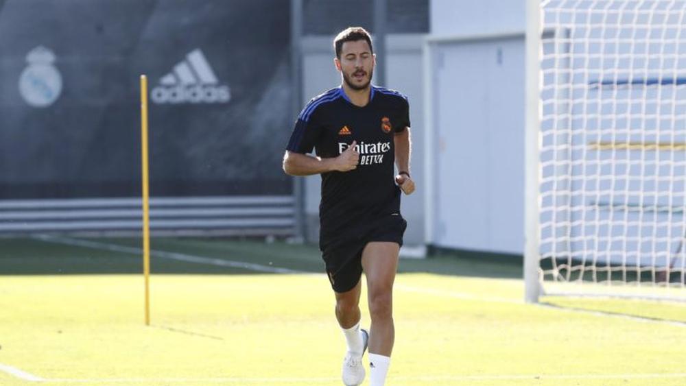 انضمام هازارد إلى التدريبات الجماعية لريال مدريد