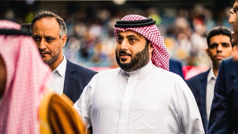 تركي آل الشيخ يخصص مكافأة بقيمة "238 مليون سنتيم" لمكونات الاتحاد السعودي مقابل الفوز على الرجاء الرياضي في "النهائي العربي"