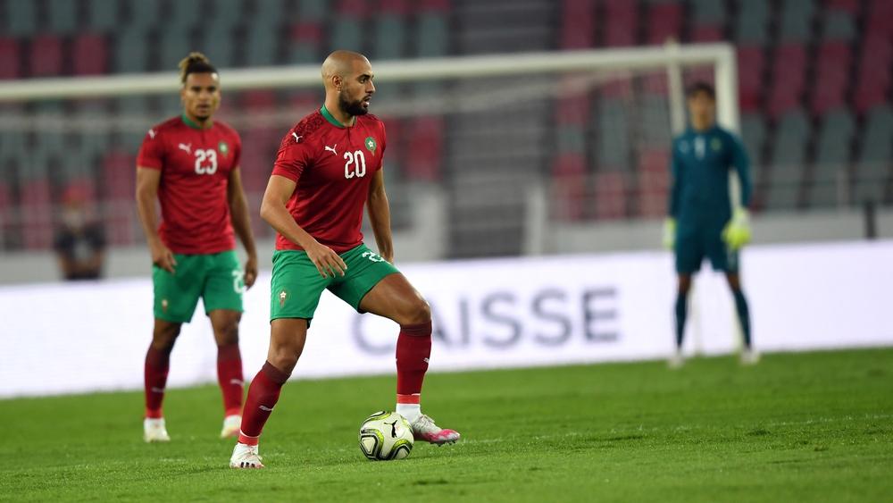 سفيان أمرابط آخر الملتحقين بمعسكر المنتخب المغربي قبل مواجهتيْ السودان وغينيا