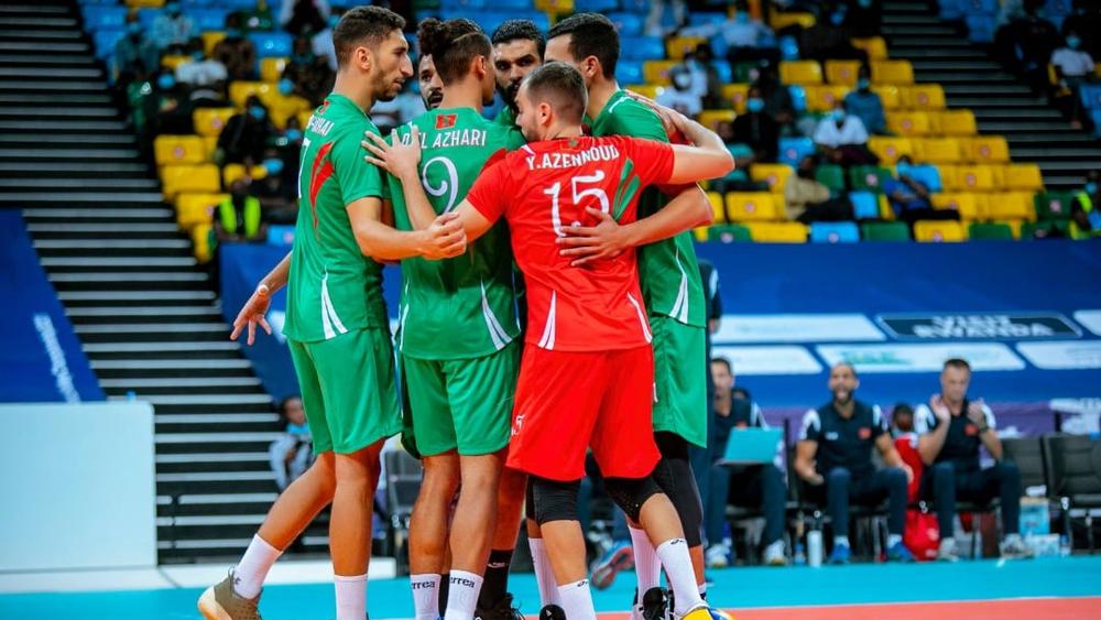 المنتخب المغربي لكرة الطائرة يبلغ ربع نهائي كأس أفريقيا بعد تغلبه على كينيا بثلاثة أشواط مقابل واحد