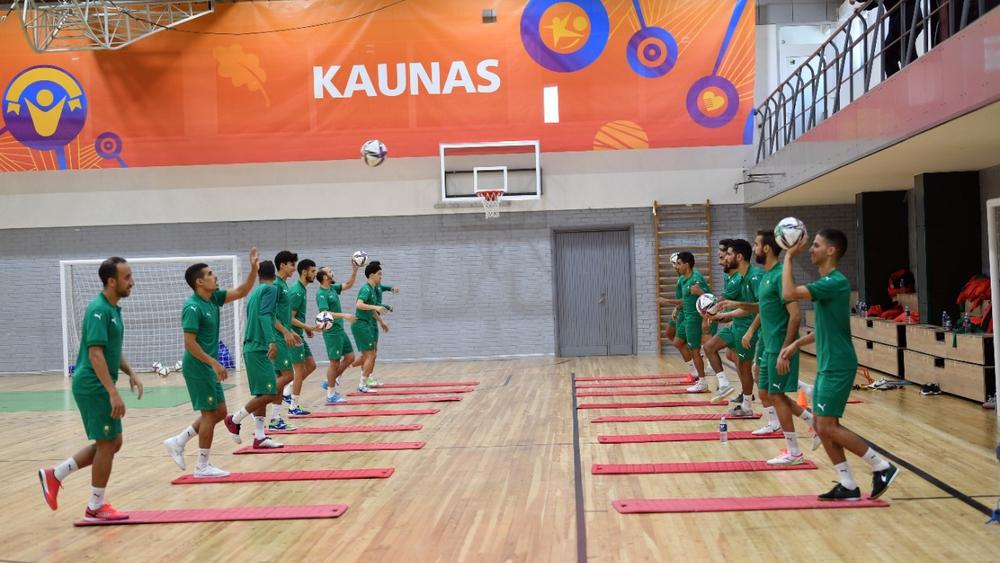 منتخب "الفوتسال" يواصل استعداداته قبل مواجهة جزر سليمان يوم الإثنين القادم بالمونديال