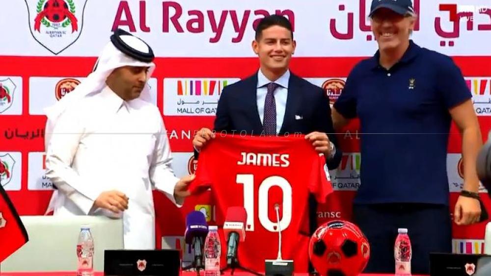 James Rodriguez signe à AL Rayyan