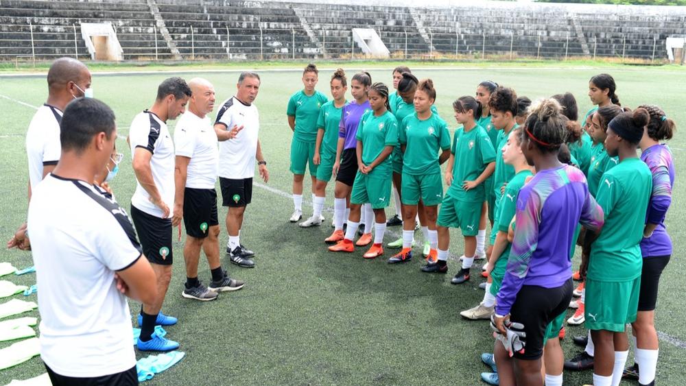 المنتخب المغربي النسوي لكرة القدم لأقل من 20 سنة يختتم استعداداته لمواجهة البنين