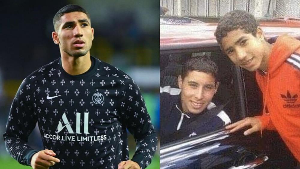 حكيمي: "أنا مجنون بكرة القدم وصورتي مع برادة أثرت عليّ لأنني كنت أعشقه"